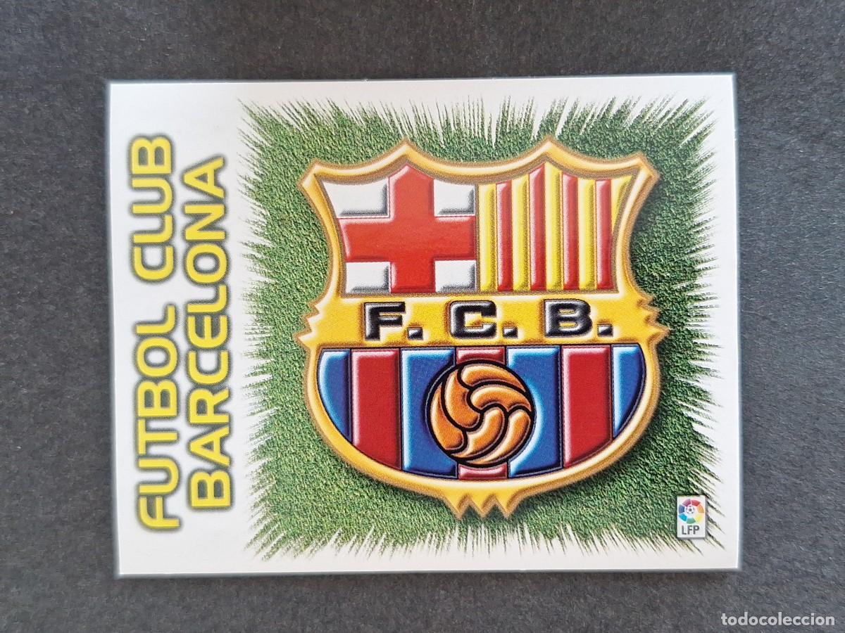 Cromos de f&uacute;tbol: L5 ESCUDO F. C. BARCELONA LIGA ESTE 1999 2000 99 00 NUNCA PEGADO SIN PEGAR