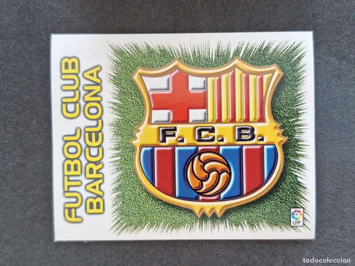 Cromos de f&uacute;tbol: L5 ESCUDO F. C. BARCELONA LIGA ESTE 1999 2000 99 00 NUNCA PEGADO SIN PEGAR