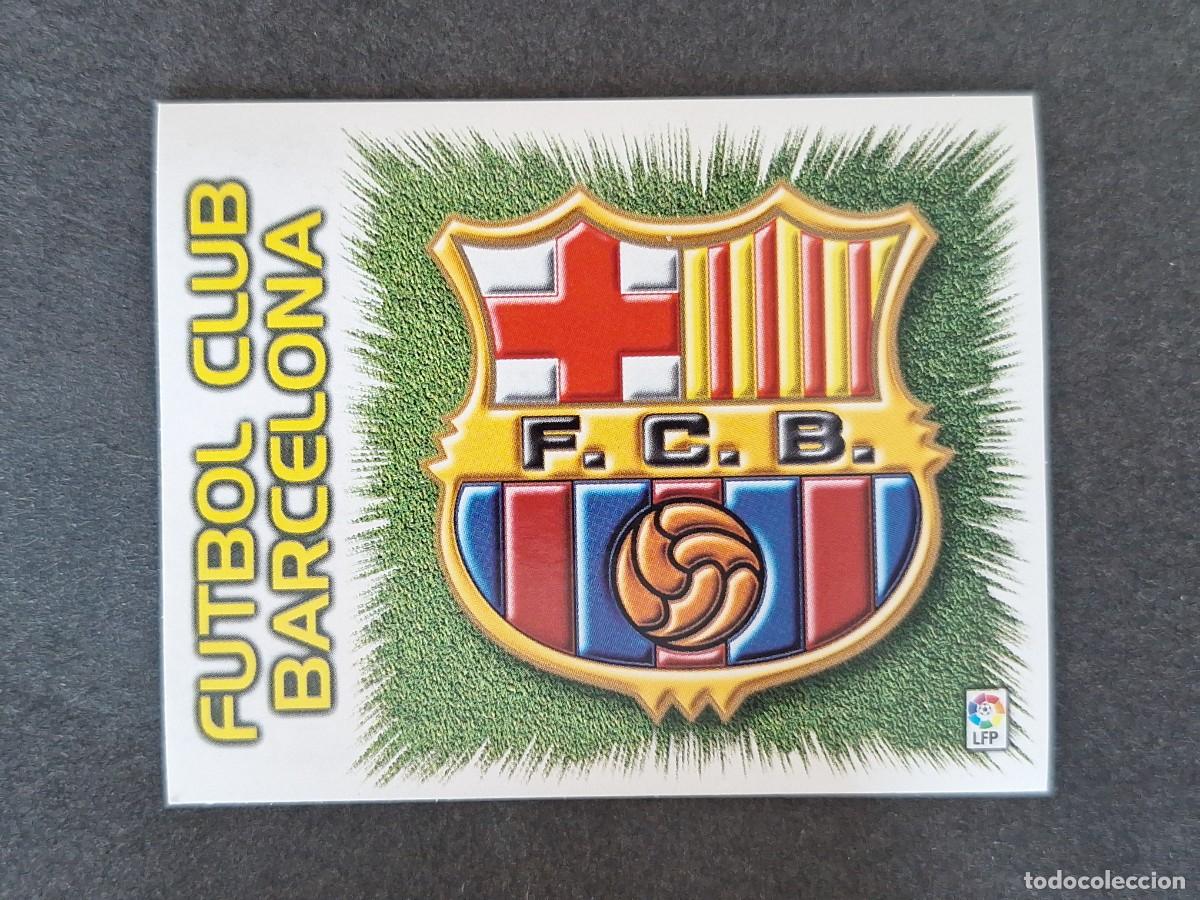 Cromos de f&uacute;tbol: L5 ESCUDO F. C. BARCELONA LIGA ESTE 1999 2000 99 00 NUNCA PEGADO SIN PEGAR