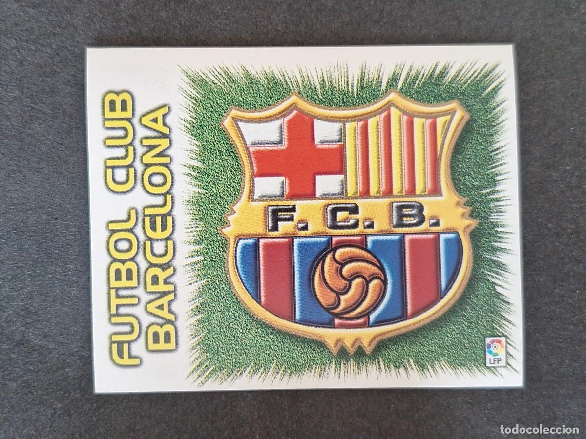 Cromos de f&uacute;tbol: L5 ESCUDO F. C. BARCELONA LIGA ESTE 1999 2000 99 00 NUNCA PEGADO SIN PEGAR