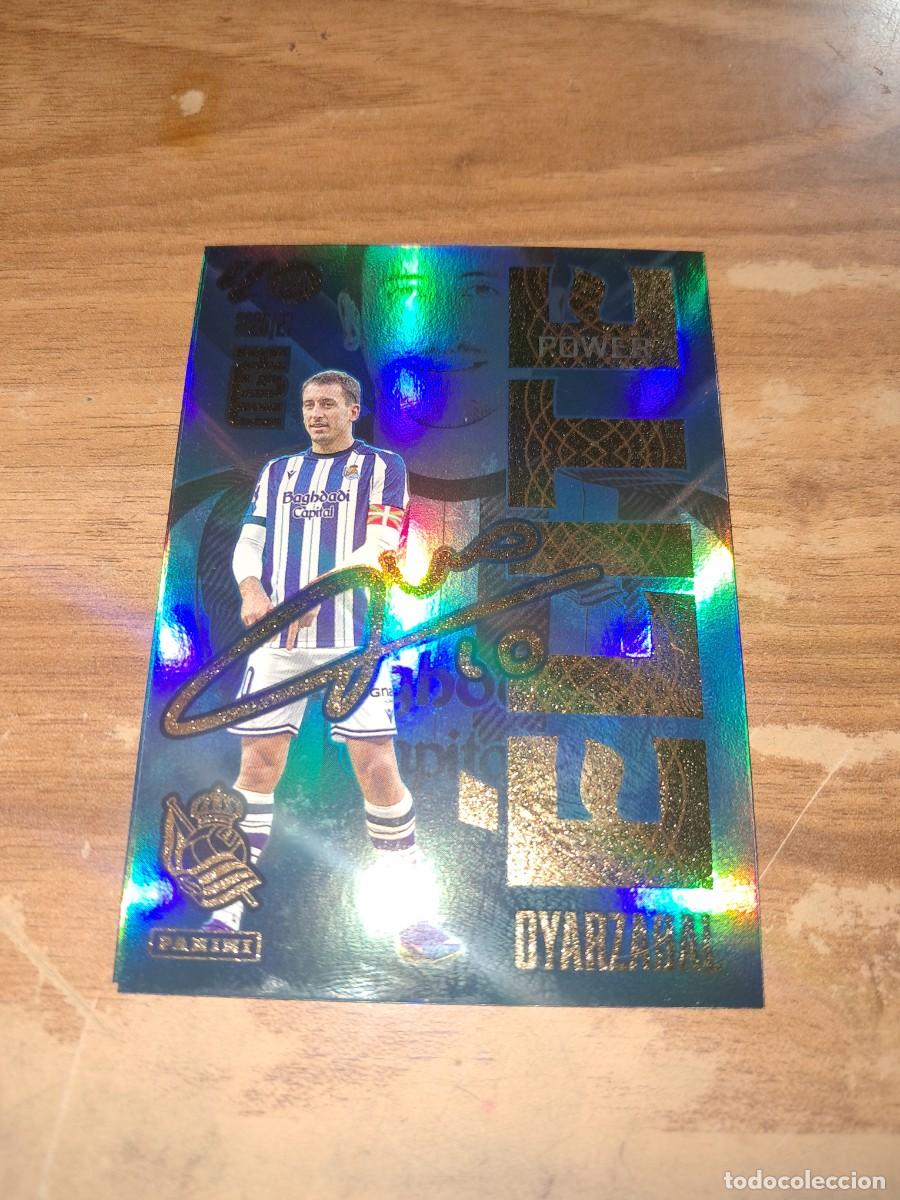 Cromos de f&uacute;tbol: CARD MEGACRACKS TEMPORADA 26/27: &Eacute;LITE POWER OYARZABAL, N&deg; 13P
