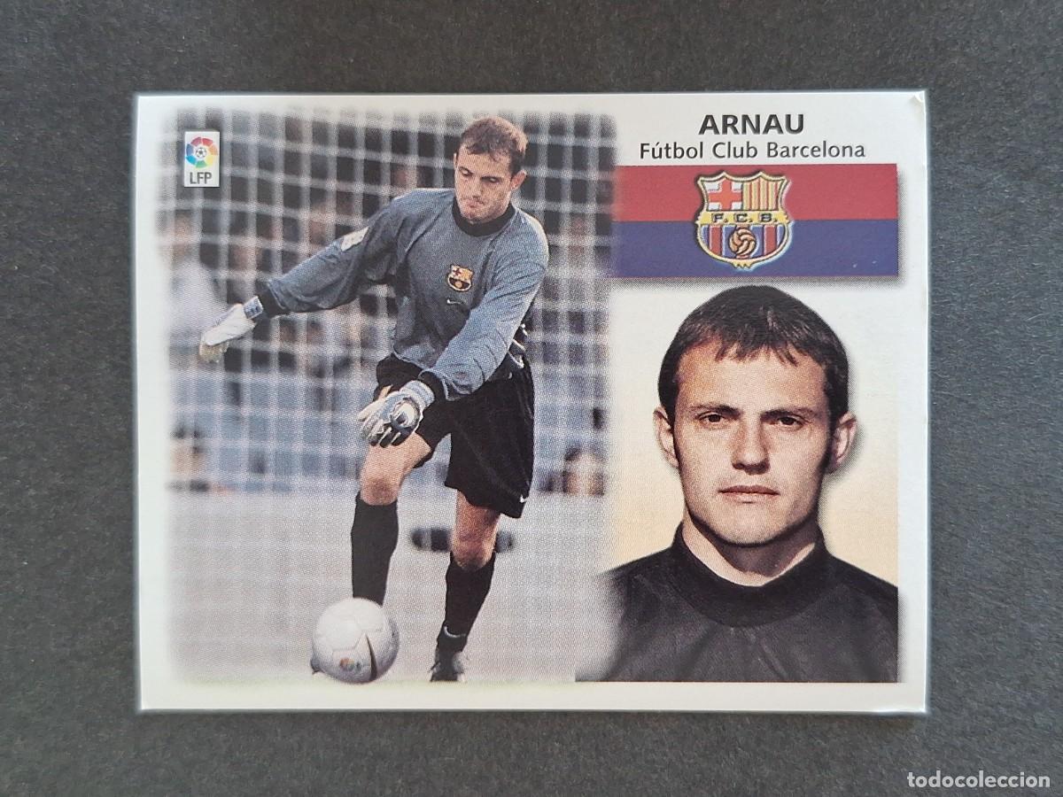 Cromos de f&uacute;tbol: L5 ARNAU F. C. BARCELONA LIGA ESTE 1999 2000 99 00 NUNCA PEGADO SIN PEGAR