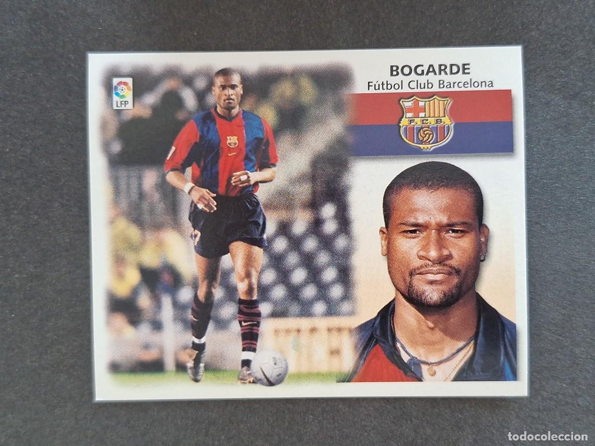 Cromos de f&uacute;tbol: L5 BOGARDE F. C. BARCELONA LIGA ESTE 1999 2000 99 00 NUNCA PEGADO SIN PEGAR