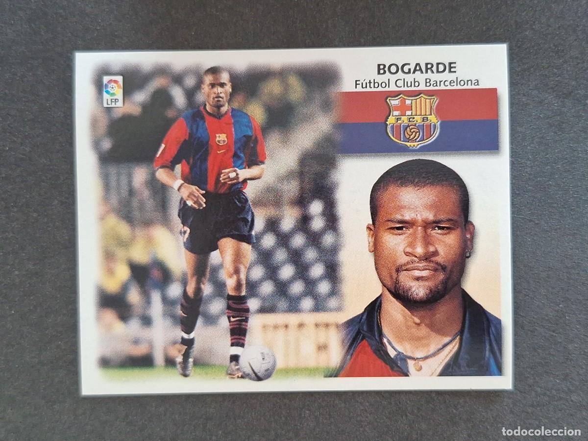 Cromos de f&uacute;tbol: L5 BOGARDE F. C. BARCELONA LIGA ESTE 1999 2000 99 00 NUNCA PEGADO SIN PEGAR