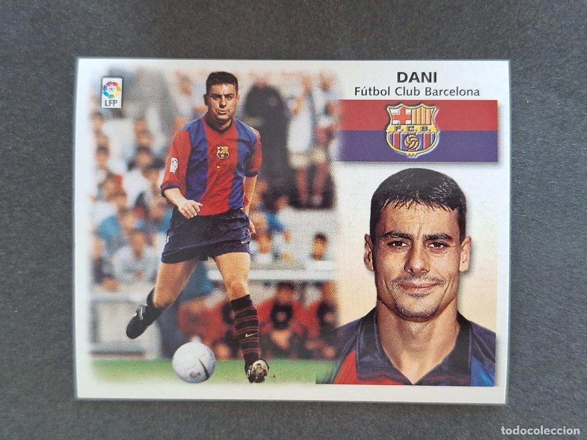 Cromos de f&uacute;tbol: L5 DANI F. C. BARCELONA LIGA ESTE 1999 2000 99 00 NUNCA PEGADO SIN PEGAR