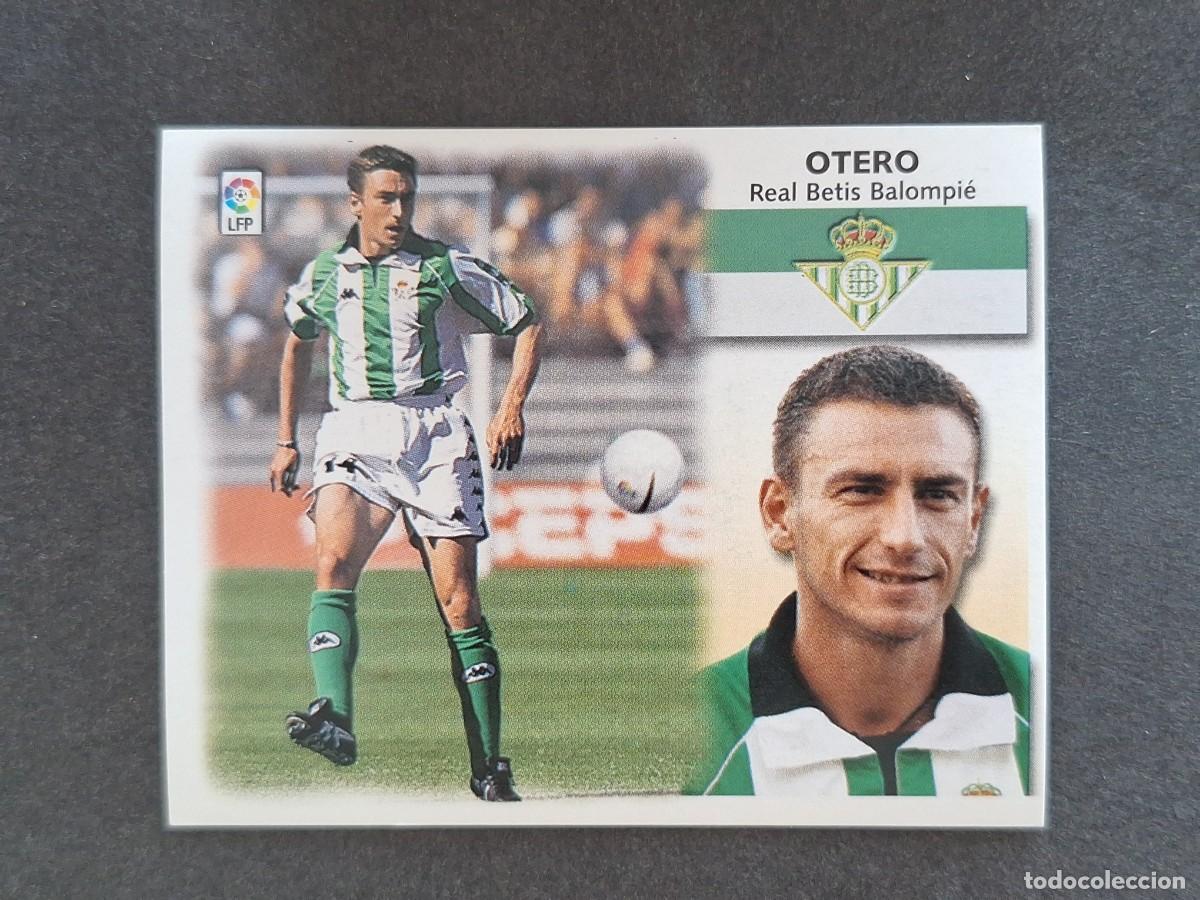 Cromos de f&uacute;tbol: L5 OTERO REAL BETIS BALOMPIE LIGA ESTE 1999 2000 99 00 NUNCA PEGADO SIN PEGAR