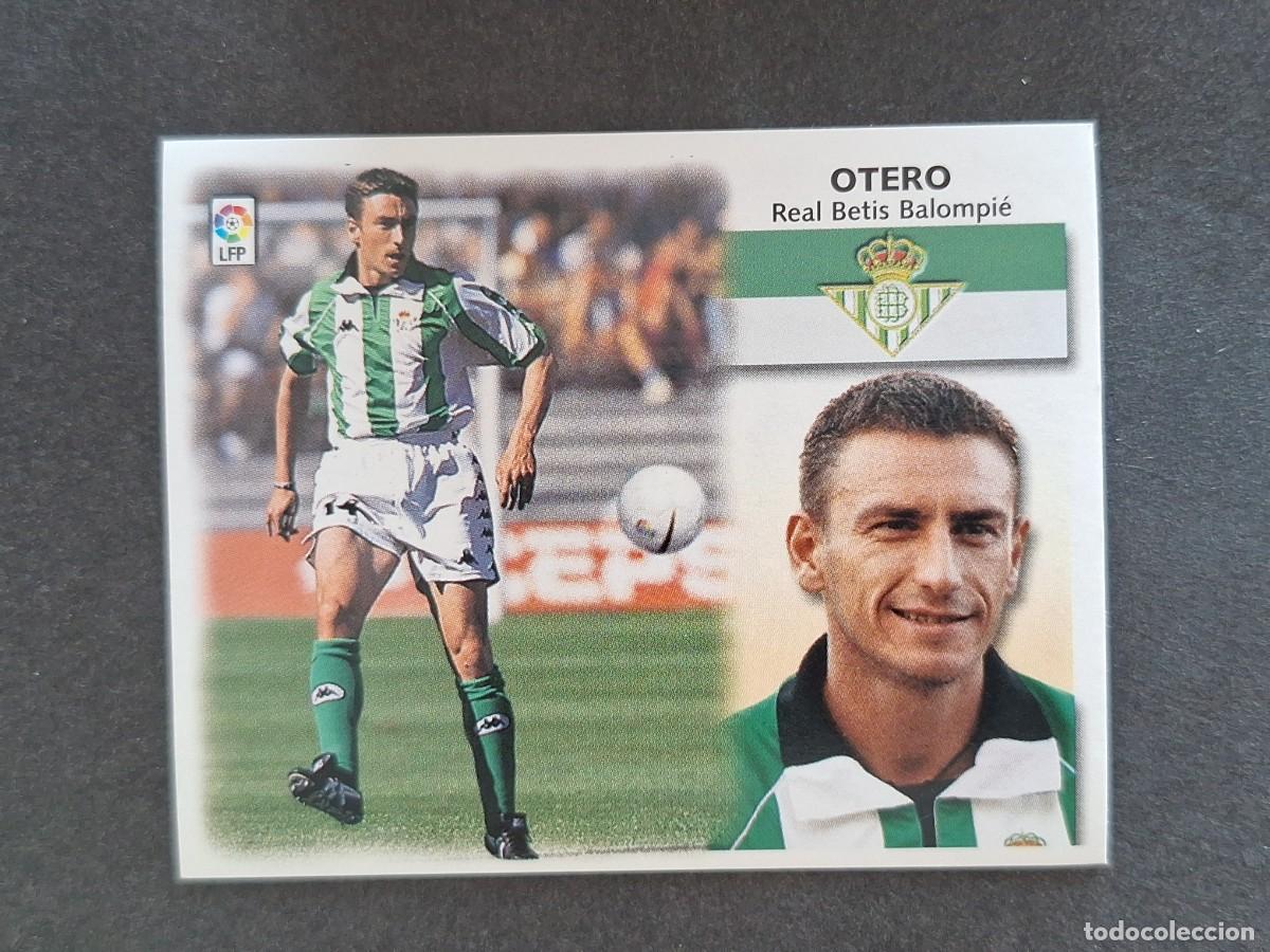Cromos de f&uacute;tbol: L5 OTERO REAL BETIS BALOMPIE LIGA ESTE 1999 2000 99 00 NUNCA PEGADO SIN PEGAR
