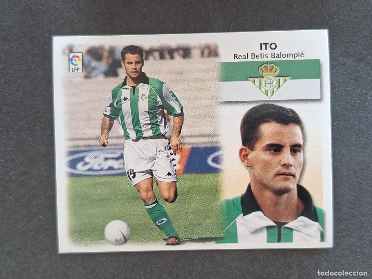 Cromos de f&uacute;tbol: L5 ITO REAL BETIS BALOMPIE LIGA ESTE 1999 2000 99 00 NUNCA PEGADO SIN PEGAR