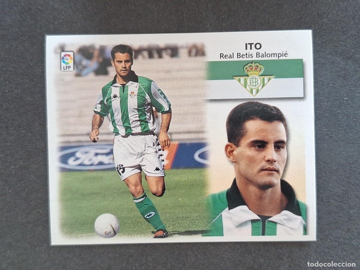 Cromos de f&uacute;tbol: L5 ITO REAL BETIS BALOMPIE LIGA ESTE 1999 2000 99 00 NUNCA PEGADO SIN PEGAR