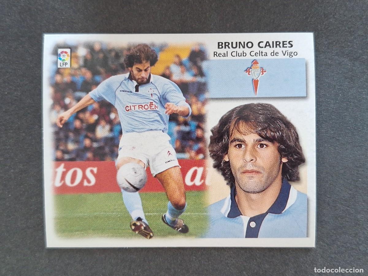 Cromos de f&uacute;tbol: L5 BRUNO CAIRES CELTA DE VIGO LIGA ESTE 1999 2000 99 00 NUNCA PEGADO SIN PEGAR
