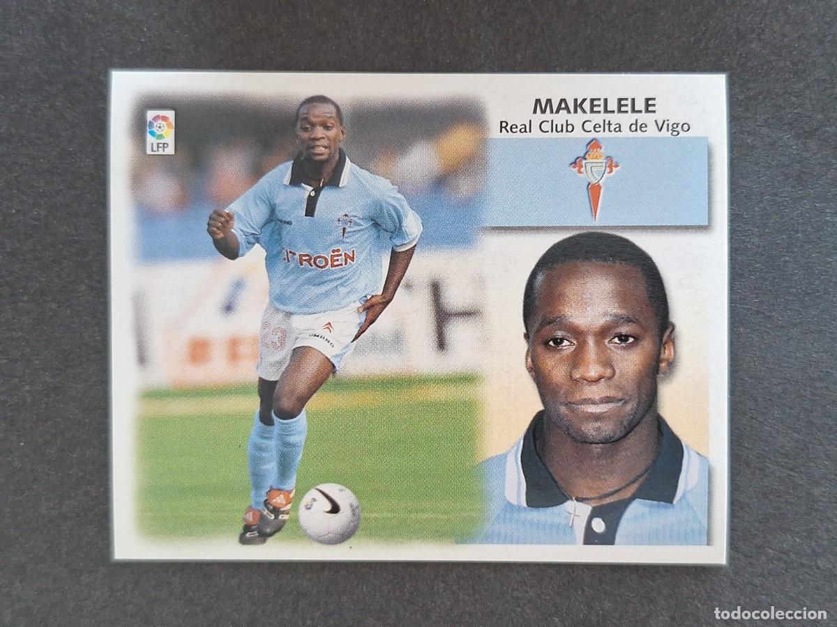 Cromos de f&uacute;tbol: L5 MAKELELE CELTA DE VIGO LIGA ESTE 1999 2000 99 00 NUNCA PEGADO SIN PEGAR