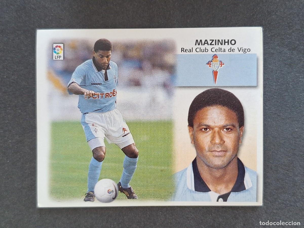 Cromos de f&uacute;tbol: L5 MAZINHO CELTA DE VIGO LIGA ESTE 1999 2000 99 00 NUNCA PEGADO SIN PEGAR