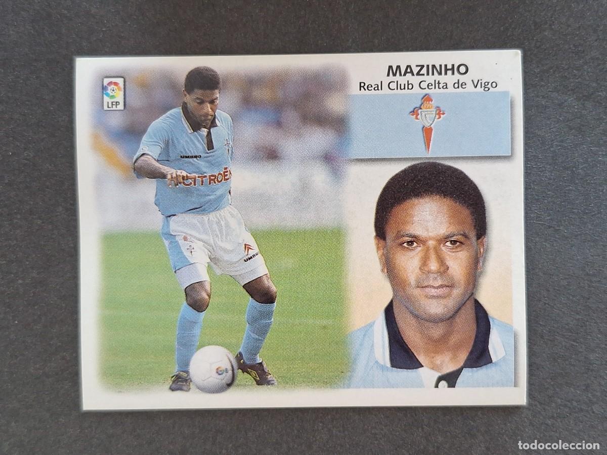Cromos de f&uacute;tbol: L5 MAZINHO CELTA DE VIGO LIGA ESTE 1999 2000 99 00 NUNCA PEGADO SIN PEGAR