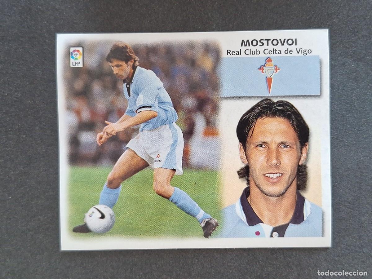 Cromos de f&uacute;tbol: L5 MOSTOVOI CELTA DE VIGO LIGA ESTE 1999 2000 99 00 NUNCA PEGADO SIN PEGAR