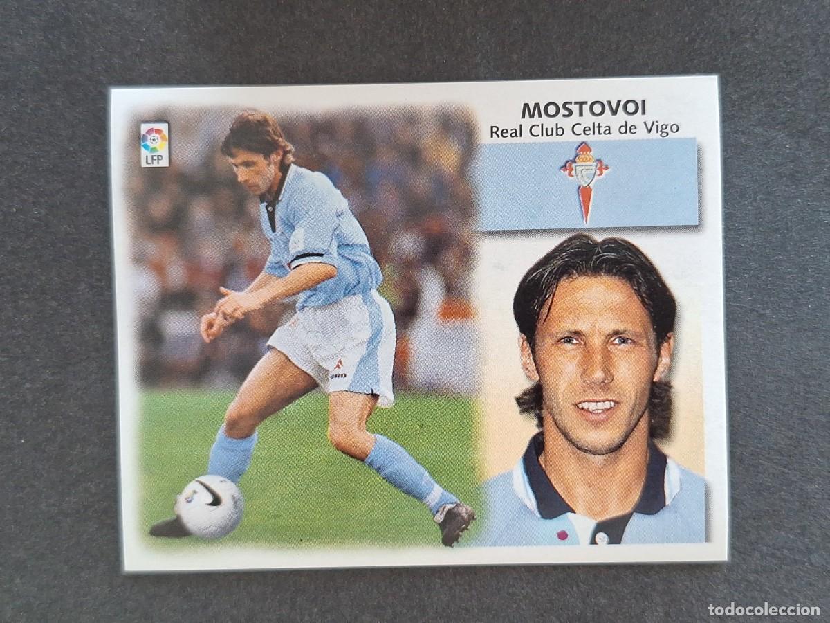 Cromos de f&uacute;tbol: L5 MOSTOVOI CELTA DE VIGO LIGA ESTE 1999 2000 99 00 NUNCA PEGADO SIN PEGAR