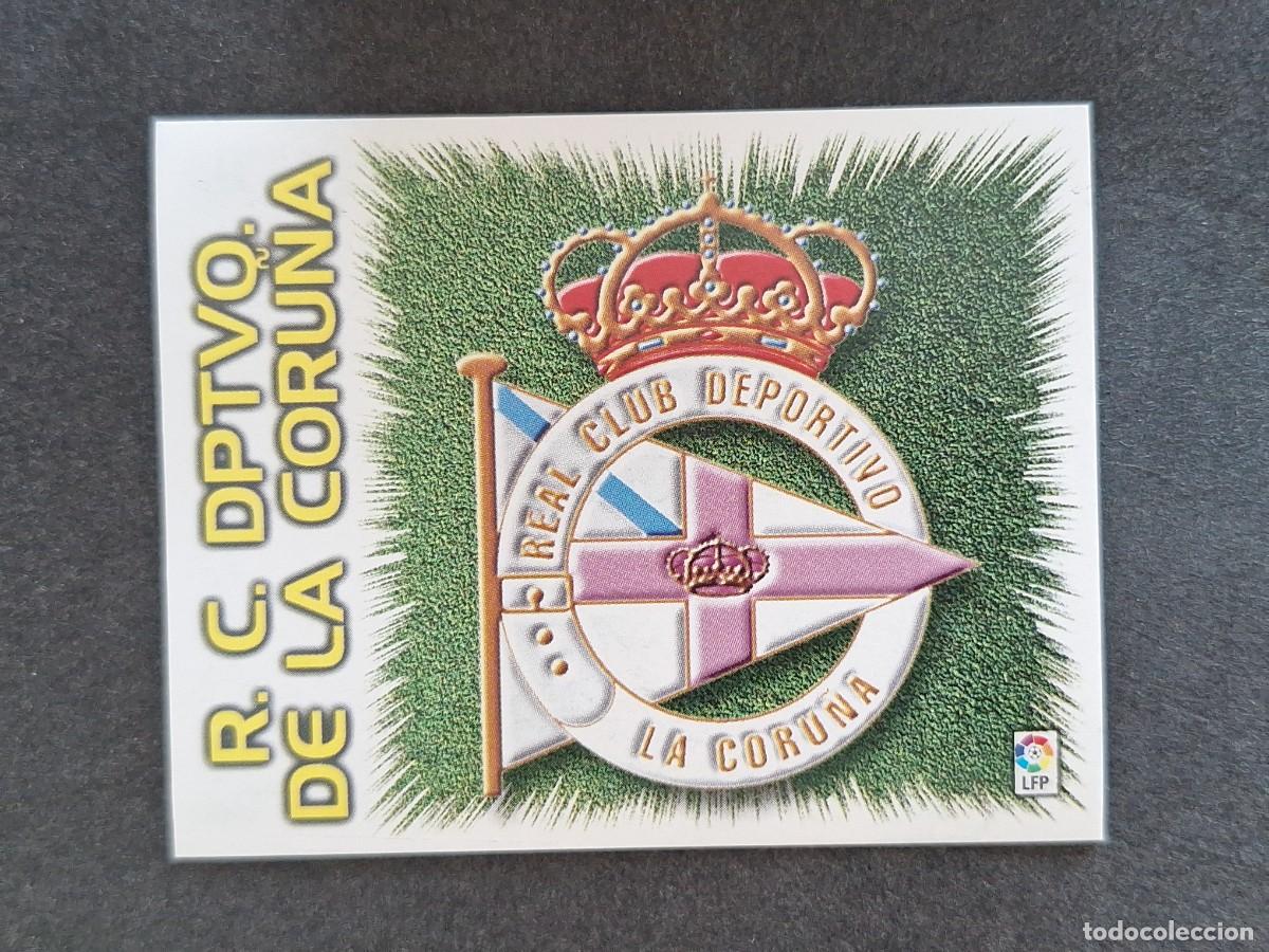 Cromos de f&uacute;tbol: L5 ESCUDO DEPORTIVO DE LA CORU&Ntilde;A LIGA ESTE 1999 2000 99 00 NUNCA PEGADO SIN PEGAR