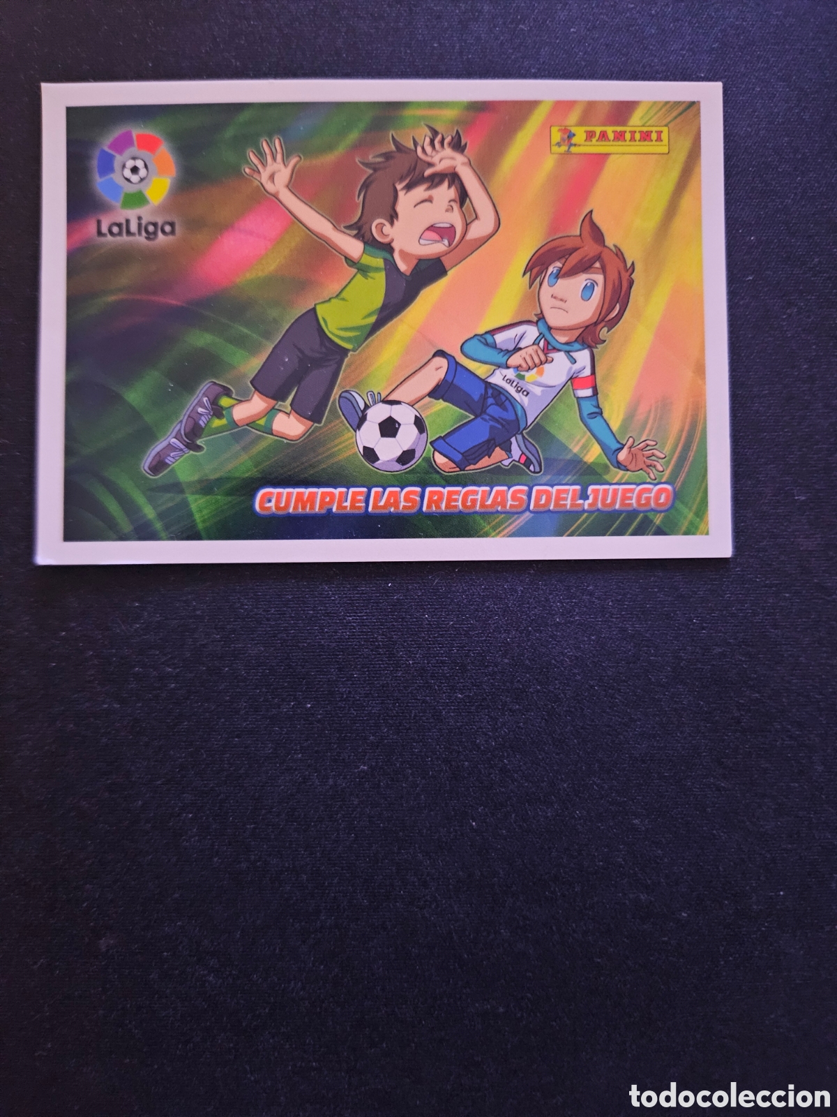 Cromos de f&uacute;tbol: CUMPLE LAS REGLAS DEL JUEGO N&ordm; 2 LOS VALORES DEL CAPI &ndash; LIGA ESTE 2016-17 PANINI
