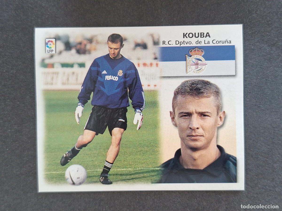 Cromos de f&uacute;tbol: L5 KOUBA DEPORTIVO DE LA CORU&Ntilde;A LIGA ESTE 1999 2000 99 00 NUNCA PEGADO SIN PEGAR