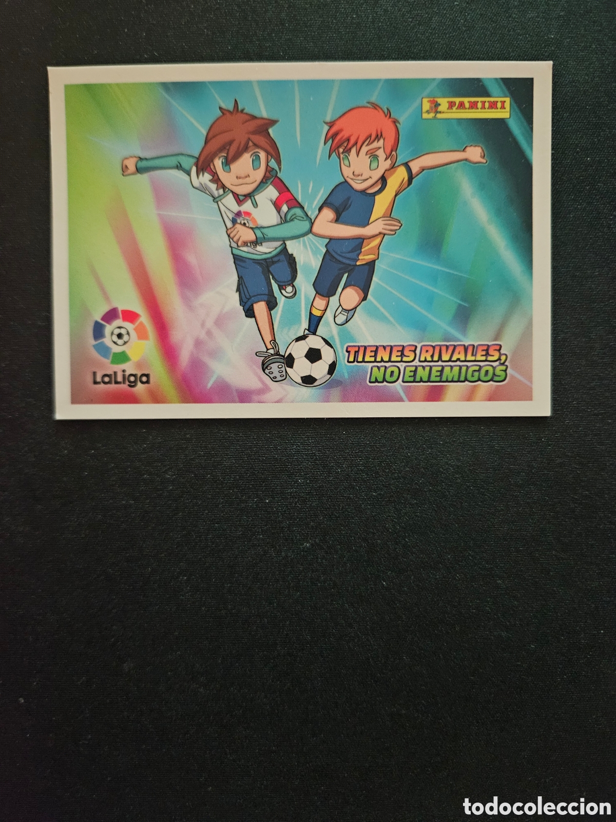 Cromos de f&uacute;tbol: TIENES RIVALES, NO ENEMIGOS N&ordm; 3 LOS VALORES DEL CAPI &ndash; LIGA ESTE 2016-17 PANINI
