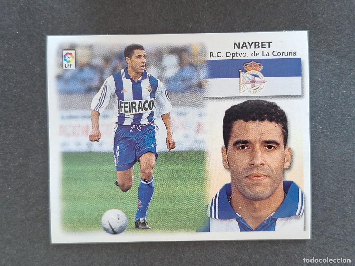 Cromos de f&uacute;tbol: L5 NAYBET DEPORTIVO DE LA CORU&Ntilde;A LIGA ESTE 1999 2000 99 00 NUNCA PEGADO SIN PEGAR