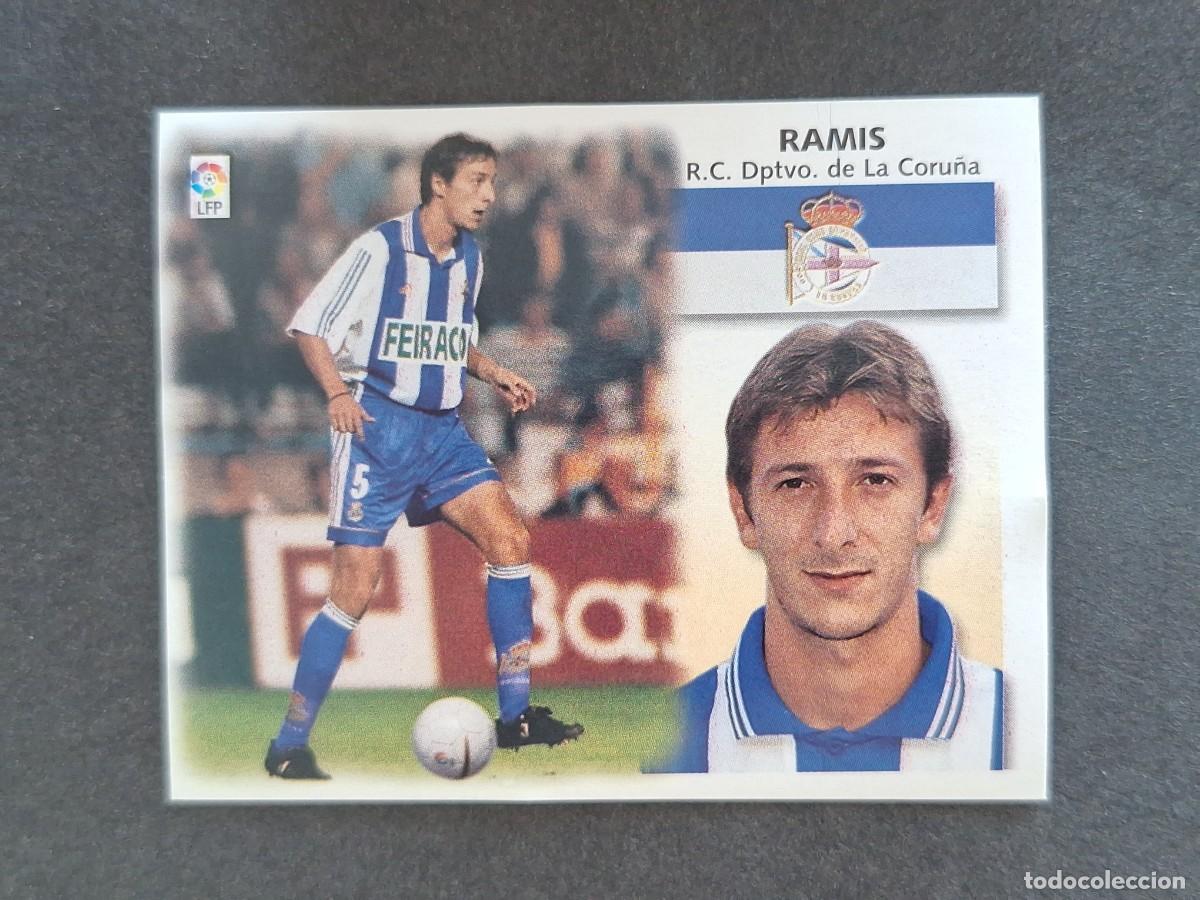 Cromos de f&uacute;tbol: L5 RAMIS DEPORTIVO DE LA CORU&Ntilde;A LIGA ESTE 1999 2000 99 00 NUNCA PEGADO SIN PEGAR