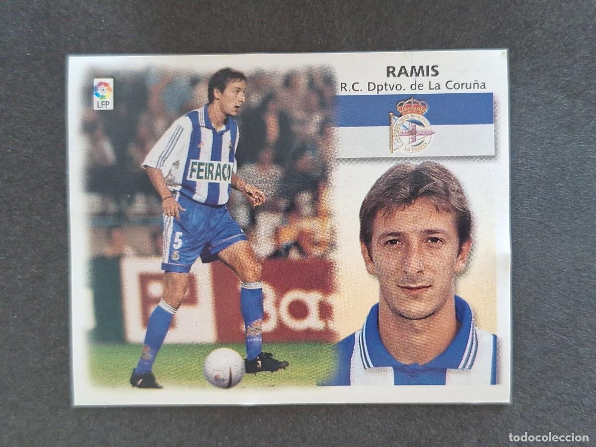 Cromos de f&uacute;tbol: L5 RAMIS DEPORTIVO DE LA CORU&Ntilde;A LIGA ESTE 1999 2000 99 00 NUNCA PEGADO SIN PEGAR