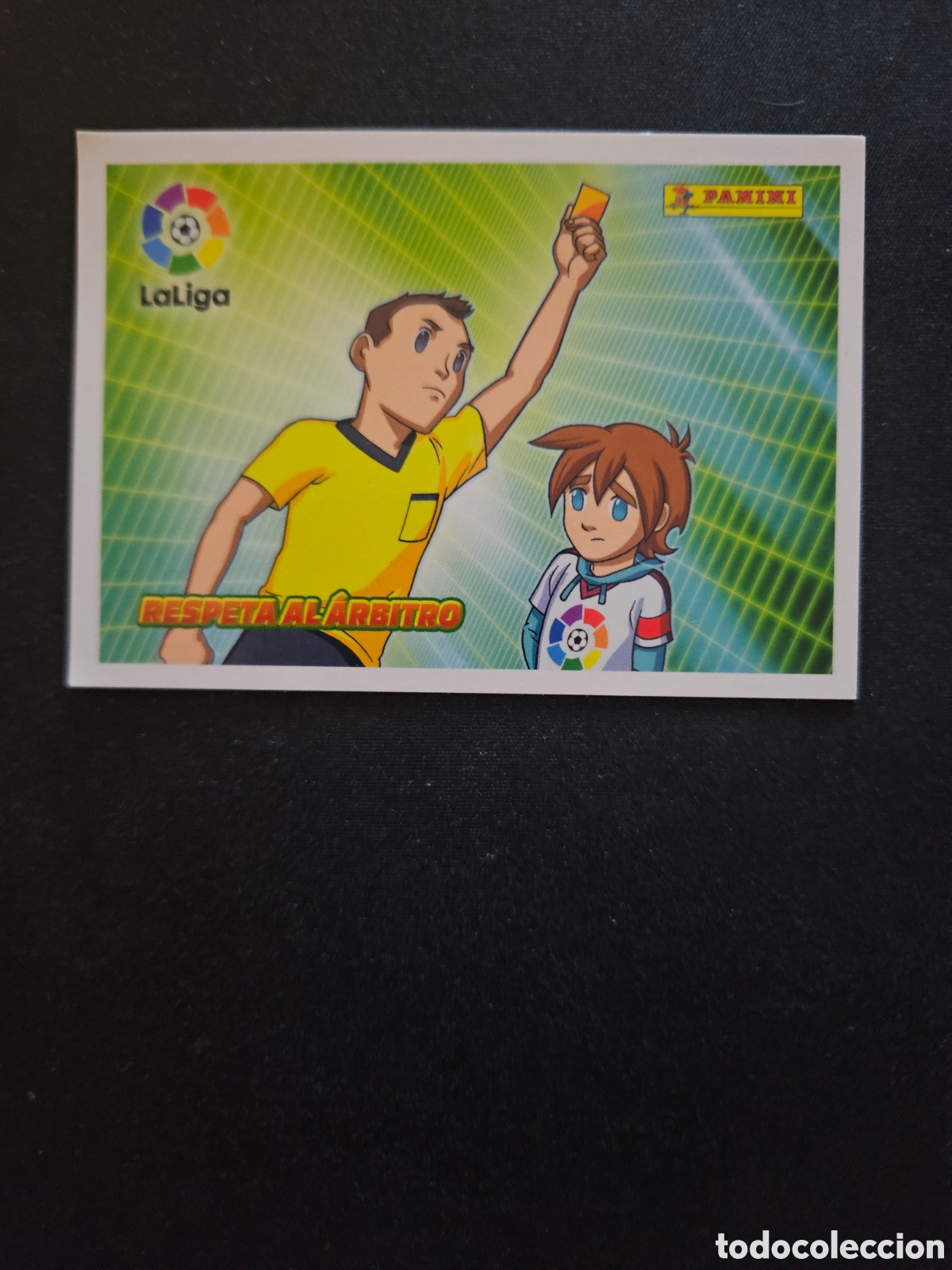 Cromos de f&uacute;tbol: RESPETA AL &Aacute;RBITRO N&ordm; 4 LOS VALORES DEL CAPI &ndash; LIGA ESTE 2016-17 PANINI