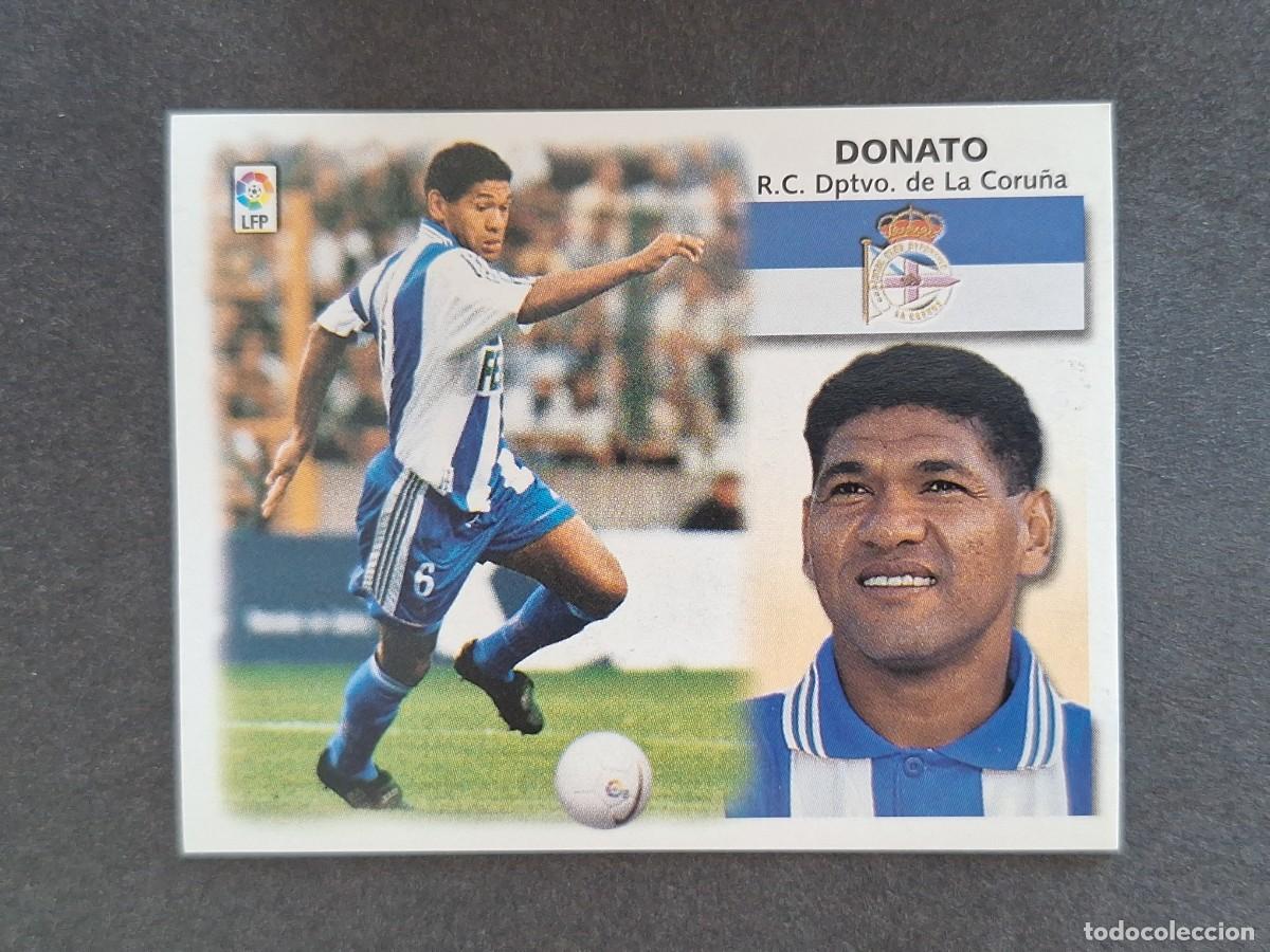 Cromos de f&uacute;tbol: L5 DONATO DEPORTIVO DE LA CORU&Ntilde;A LIGA ESTE 1999 2000 99 00 NUNCA PEGADO SIN PEGAR