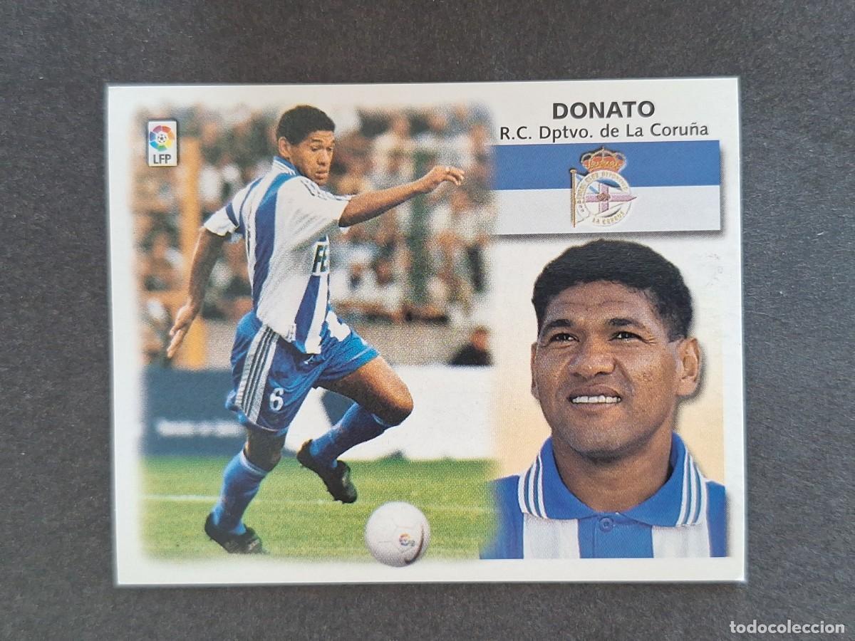 Cromos de f&uacute;tbol: L5 DONATO DEPORTIVO DE LA CORU&Ntilde;A LIGA ESTE 1999 2000 99 00 NUNCA PEGADO SIN PEGAR