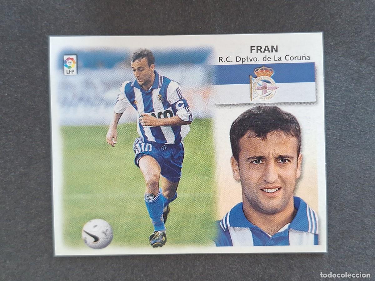 Cromos de f&uacute;tbol: L5 FRAN DEPORTIVO DE LA CORU&Ntilde;A LIGA ESTE 1999 2000 99 00 NUNCA PEGADO SIN PEGAR