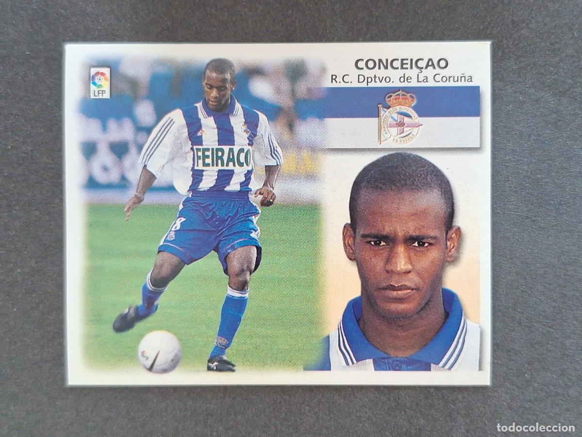 Cromos de f&uacute;tbol: L5 CONCEI&Ccedil;AO DEPORTIVO DE LA CORU&Ntilde;A LIGA ESTE 1999 2000 99 00 NUNCA PEGADO SIN PEGAR