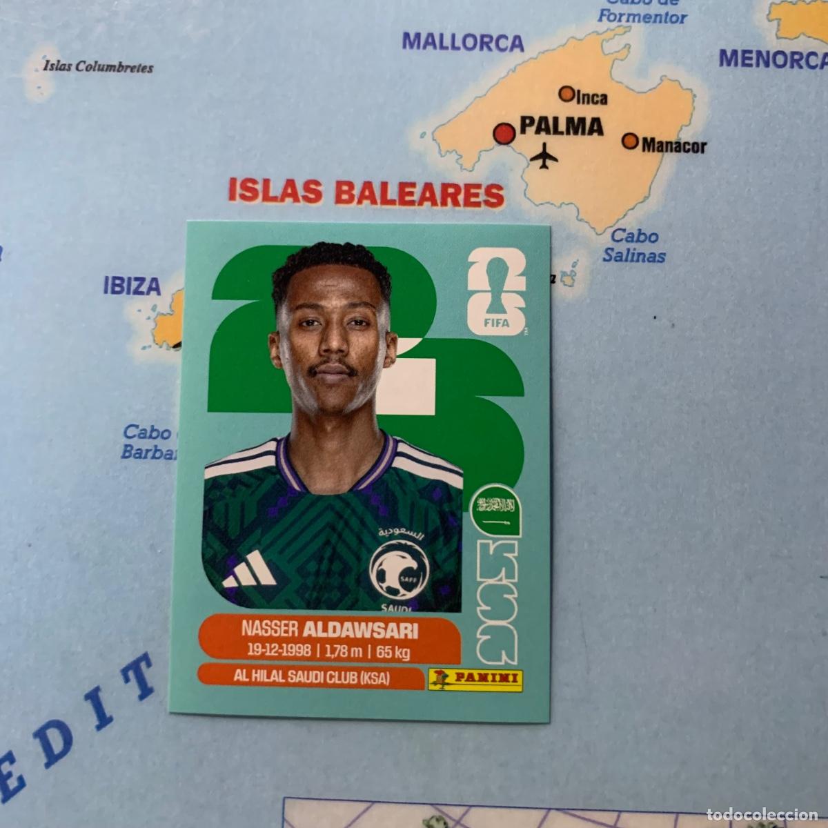 Cromos de Futebol: Arabia Saud&iacute; n&uacute;mero 12 cromo panini Mundial Fifa World Cup 2026