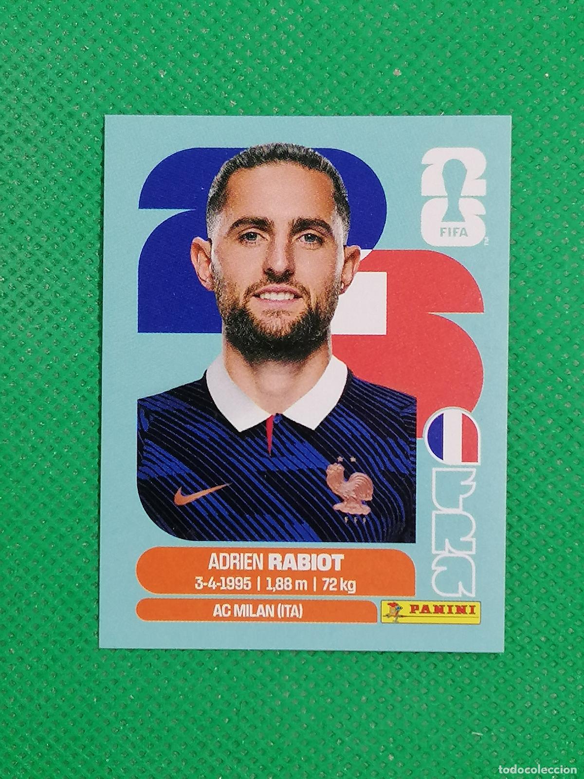 Cromos de f&uacute;tbol: FRA 12 FRA12 ADRIEN RABIOT FRANCIA ⚽ PANINI FIFA MUNDIAL WORLD CUP 26 2026 STICKER ⚽