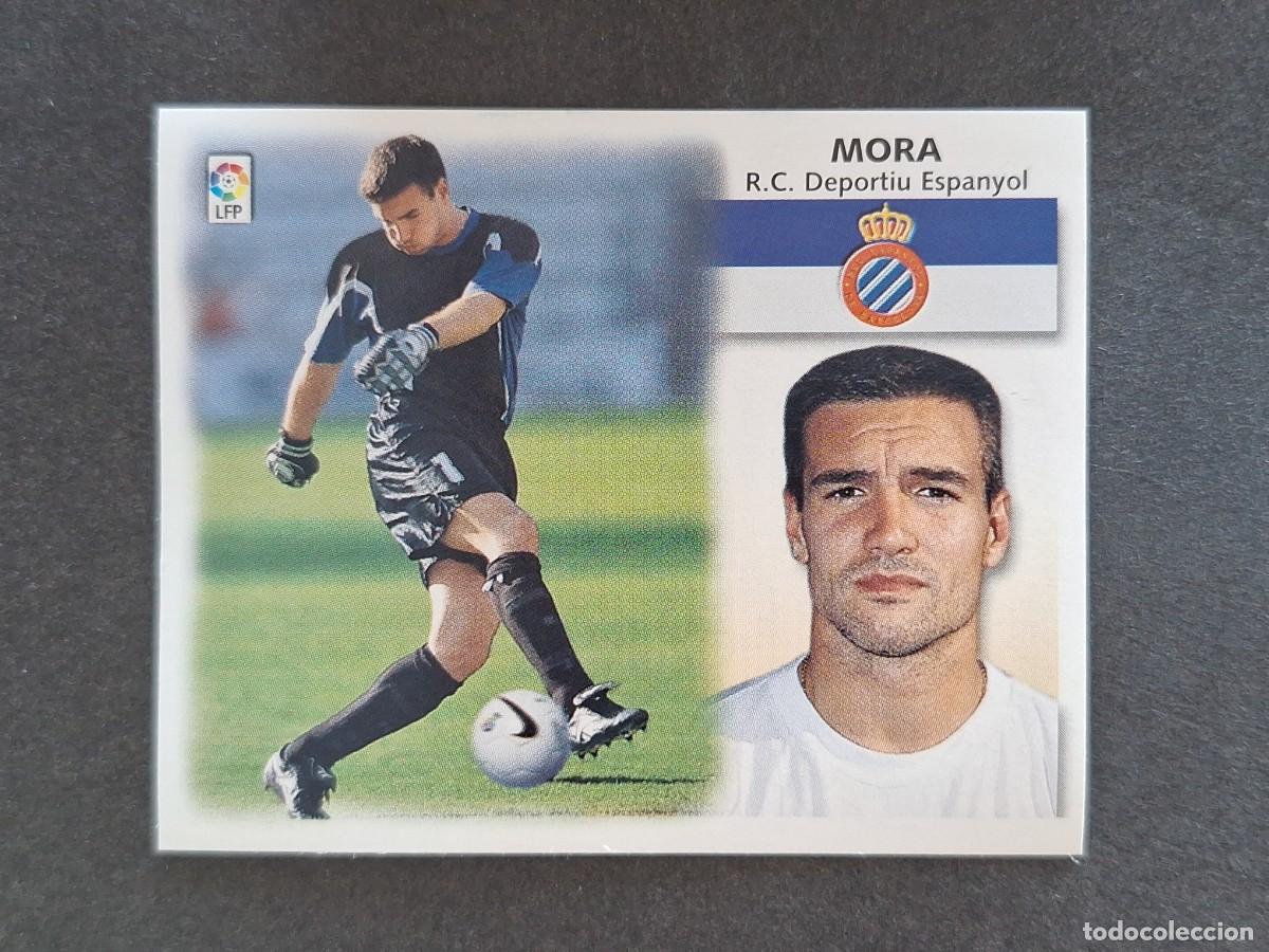 Football Stickers: L5 MORA R. C. D. ESPA&Ntilde;OL LIGA ESTE 1999 2000 99 00 NUNCA PEGADO SIN PEGAR