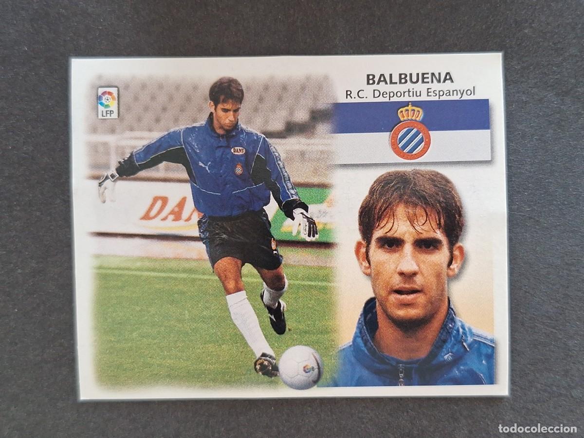 Football Stickers: L5 BALBUENA R. C. D. ESPA&Ntilde;OL LIGA ESTE 1999 2000 99 00 NUNCA PEGADO SIN PEGAR