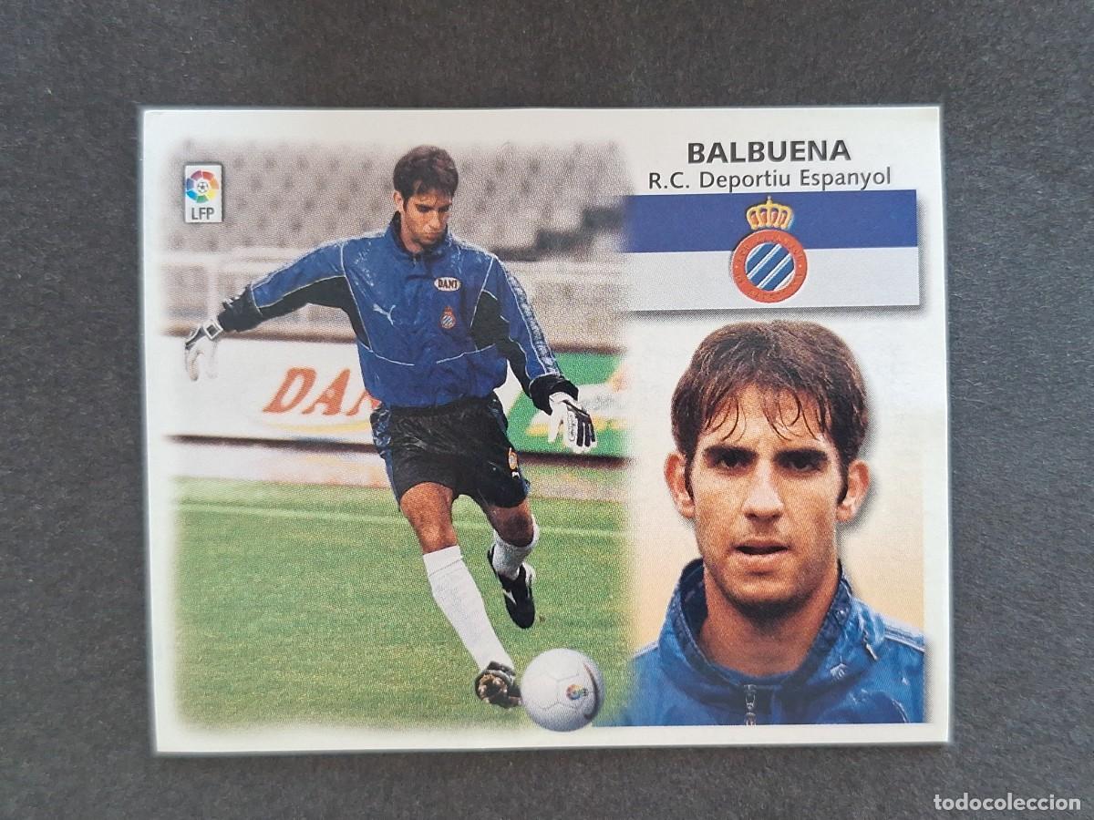 Football Stickers: L5 BALBUENA R. C. D. ESPA&Ntilde;OL LIGA ESTE 1999 2000 99 00 NUNCA PEGADO SIN PEGAR