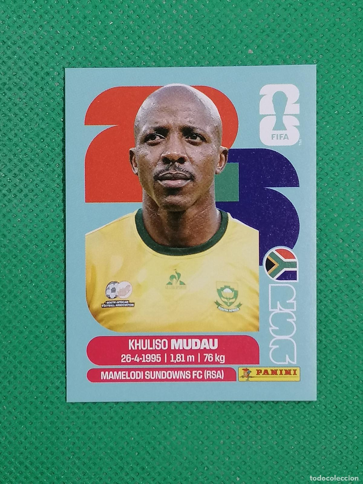 Cromos de f&uacute;tbol: RSA 9 RSA9 KHULISO MUDAU SUDAFRICA ⚽ PANINI FIFA MUNDIAL WORLD CUP 26 2026 STICKER ⚽
