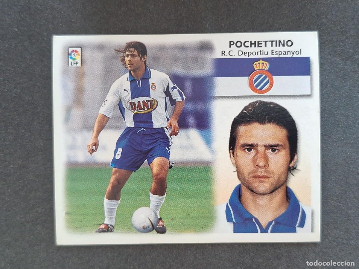 Cromos de f&uacute;tbol: L5 POCHETTINO R. C. D. ESPA&Ntilde;OL LIGA ESTE 1999 2000 99 00 NUNCA PEGADO SIN PEGAR