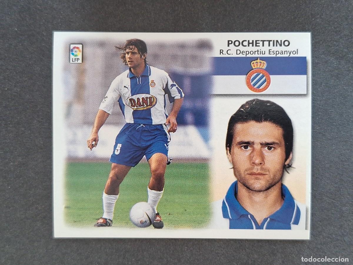 Cromos de f&uacute;tbol: L5 POCHETTINO R. C. D. ESPA&Ntilde;OL LIGA ESTE 1999 2000 99 00 NUNCA PEGADO SIN PEGAR