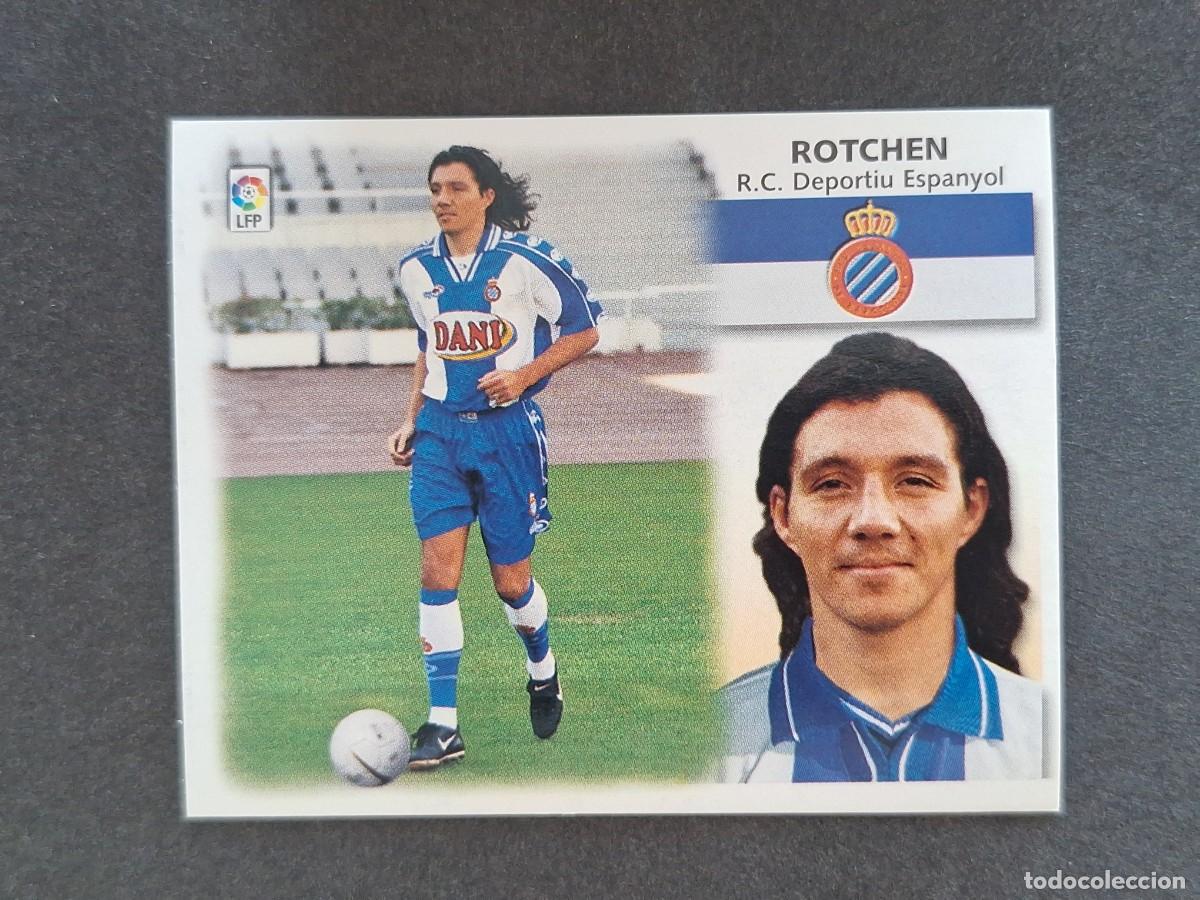 Cromos de f&uacute;tbol: L5 ROTCHEN R. C. D. ESPA&Ntilde;OL LIGA ESTE 1999 2000 99 00 NUNCA PEGADO SIN PEGAR