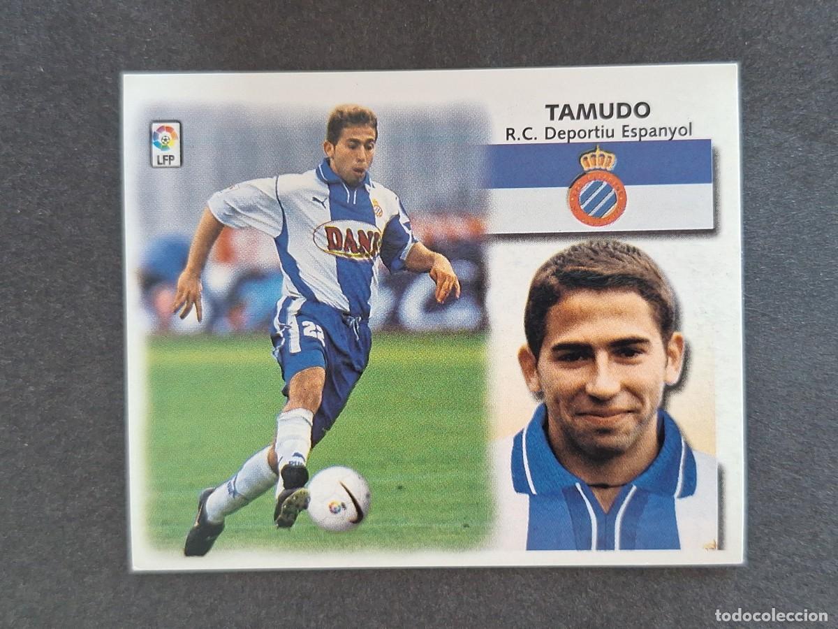 Cromos de f&uacute;tbol: L5 TAMUDO R. C. D. ESPA&Ntilde;OL LIGA ESTE 1999 2000 99 00 NUNCA PEGADO SIN PEGAR