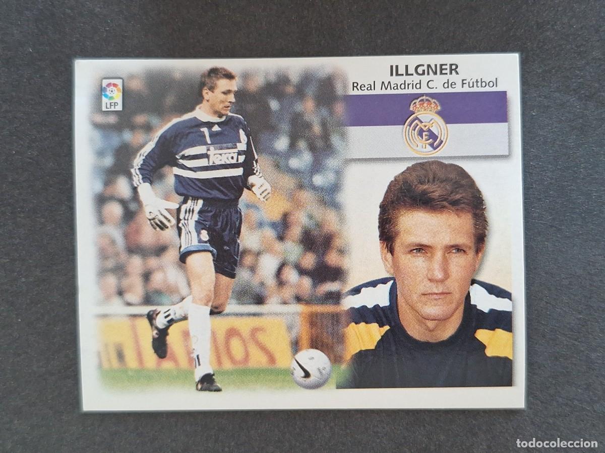 Cromos de f&uacute;tbol: L5 ILLGNER REAL MADRID LIGA ESTE 1999 2000 99 00 NUNCA PEGADO SIN PEGAR