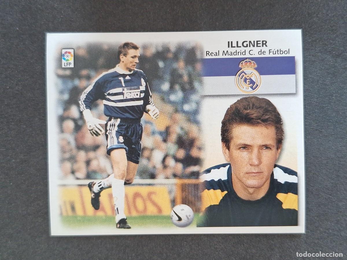 Cromos de f&uacute;tbol: L5 ILLGNER REAL MADRID LIGA ESTE 1999 2000 99 00 NUNCA PEGADO SIN PEGAR