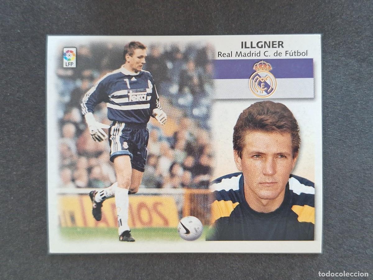 Cromos de f&uacute;tbol: L5 ILLGNER REAL MADRID LIGA ESTE 1999 2000 99 00 NUNCA PEGADO SIN PEGAR