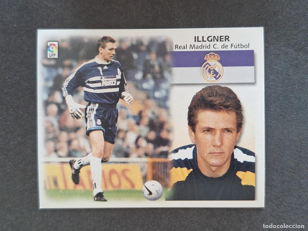 Cromos de f&uacute;tbol: L5 ILLGNER REAL MADRID LIGA ESTE 1999 2000 99 00 NUNCA PEGADO SIN PEGAR