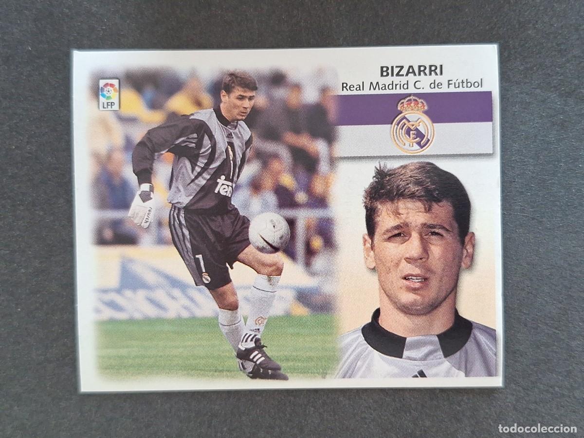 Cromos de f&uacute;tbol: L5 BIZARRI REAL MADRID LIGA ESTE 1999 2000 99 00 NUNCA PEGADO SIN PEGAR