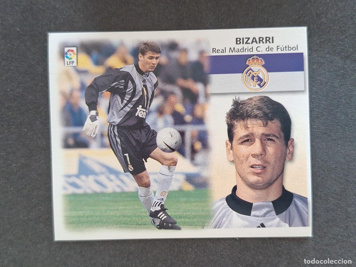 Cromos de f&uacute;tbol: L5 BIZARRI REAL MADRID LIGA ESTE 1999 2000 99 00 NUNCA PEGADO SIN PEGAR