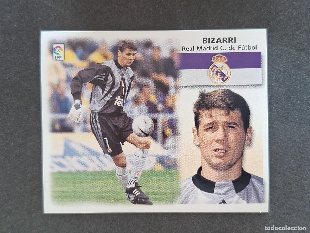 Cromos de f&uacute;tbol: L5 BIZARRI REAL MADRID LIGA ESTE 1999 2000 99 00 NUNCA PEGADO SIN PEGAR