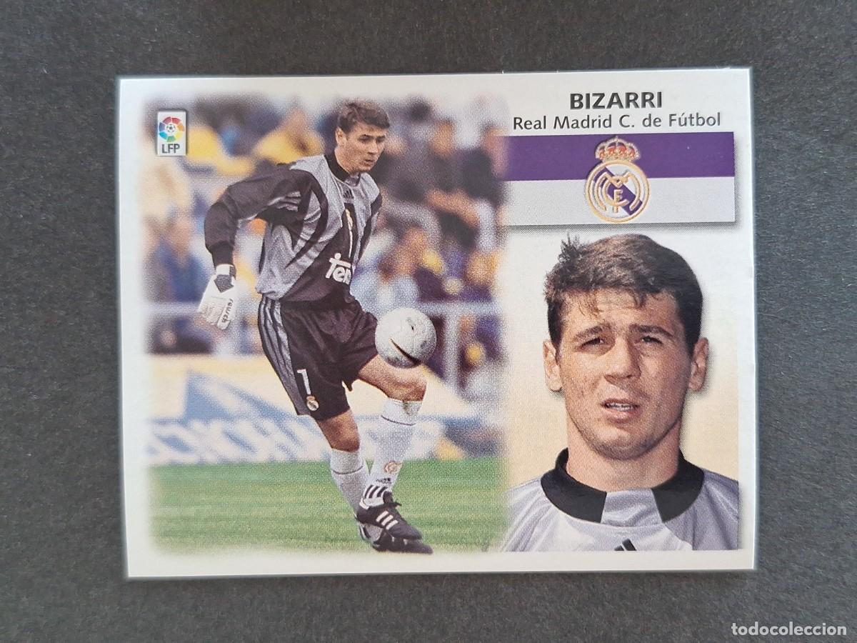 Cromos de f&uacute;tbol: L5 BIZARRI REAL MADRID LIGA ESTE 1999 2000 99 00 NUNCA PEGADO SIN PEGAR