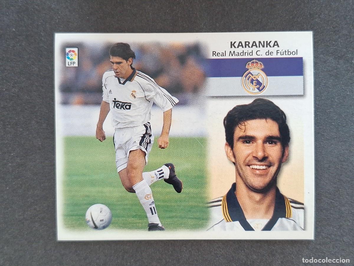 Cromos de Futebol: L5 KARANKA REAL MADRID LIGA ESTE 1999 2000 99 00 NUNCA PEGADO SIN PEGAR